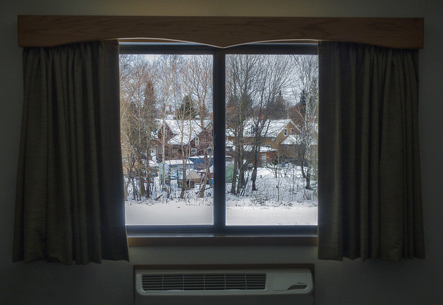 Winter Hotel Window