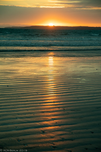 Sunset Orewa Beach