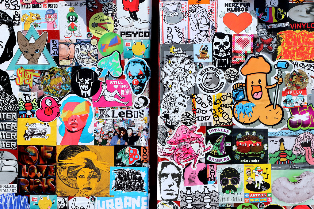 stickers in Amsterdam