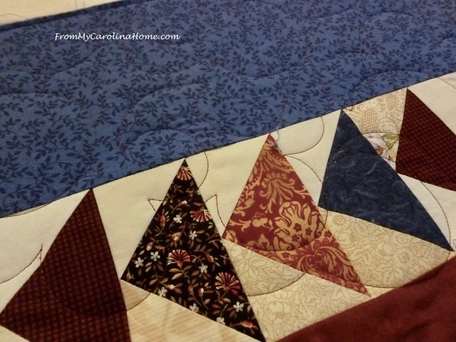 Row Quilt for Hurricane Project at FromMyCarolinaHome.com