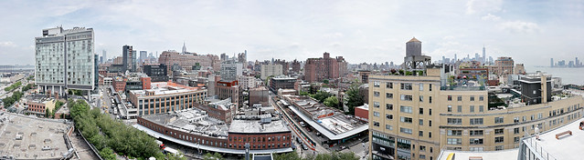 View over Greenwich Village and Lower Manhattan from Whitney Museum