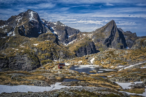 lofoten norway munken hike blue bright icefield ice landscape lake mountain mountainscape monumental nature outdoors outdoor panorama rock rocks sony sky scenic snow valley view wimvandem grass mountainside water golddragon astoundingimage “flickrtravelaward” abigfave pinnaclephotography greatphotographers