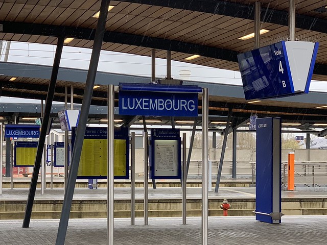 Gare de Luxembourg - Luxembourg City Train Station