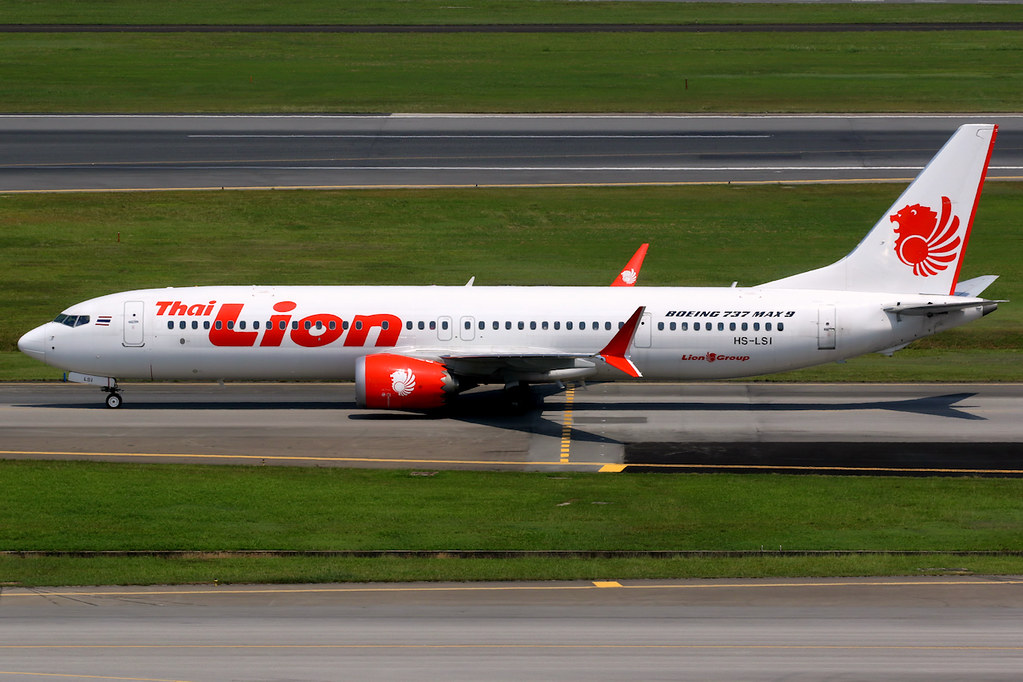 Thai Lion Air | Boeing 737-9 | HS-LSI | Singapore Changi