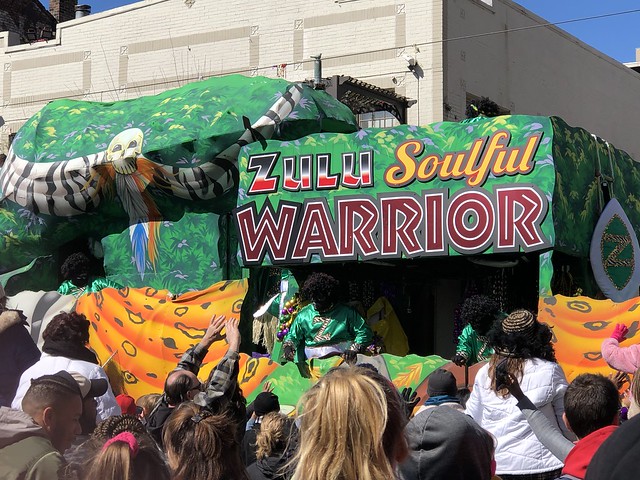 Zulu Soulful Warrior - Mardi Gras 2019