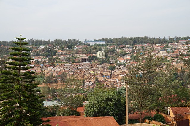 Kigali; View from my Hotel