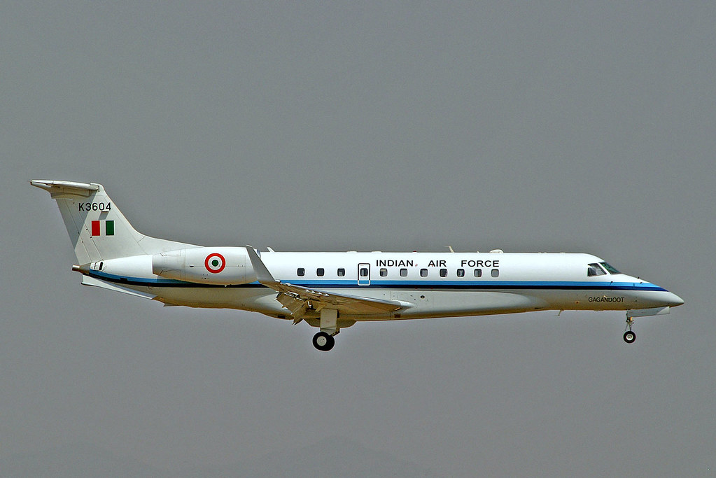 K3604   Embraer ERJ-135BJ Legacy [14500919] (Indian Air Force) Mumbai-Chhatrapati Shivaji Int'l~VT 02/03/2008