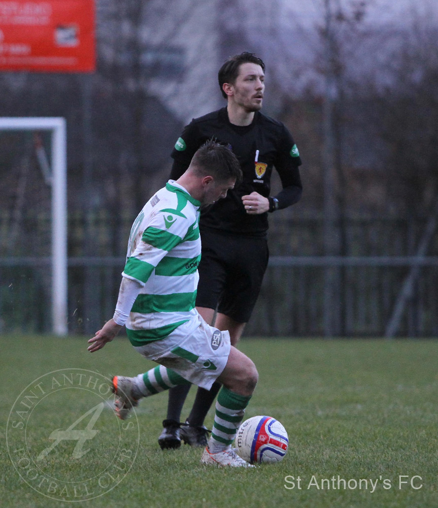 St Anthony's FC v Ardeer Thistle FC, SJFA West Region League 2, 22 December 2018