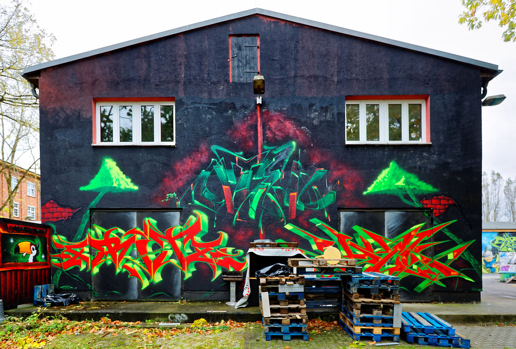 Graffiti 2017 im Freiland Potsdam