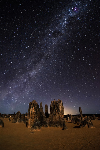 Night Sky at The Pinnacles Desert - Western Australia