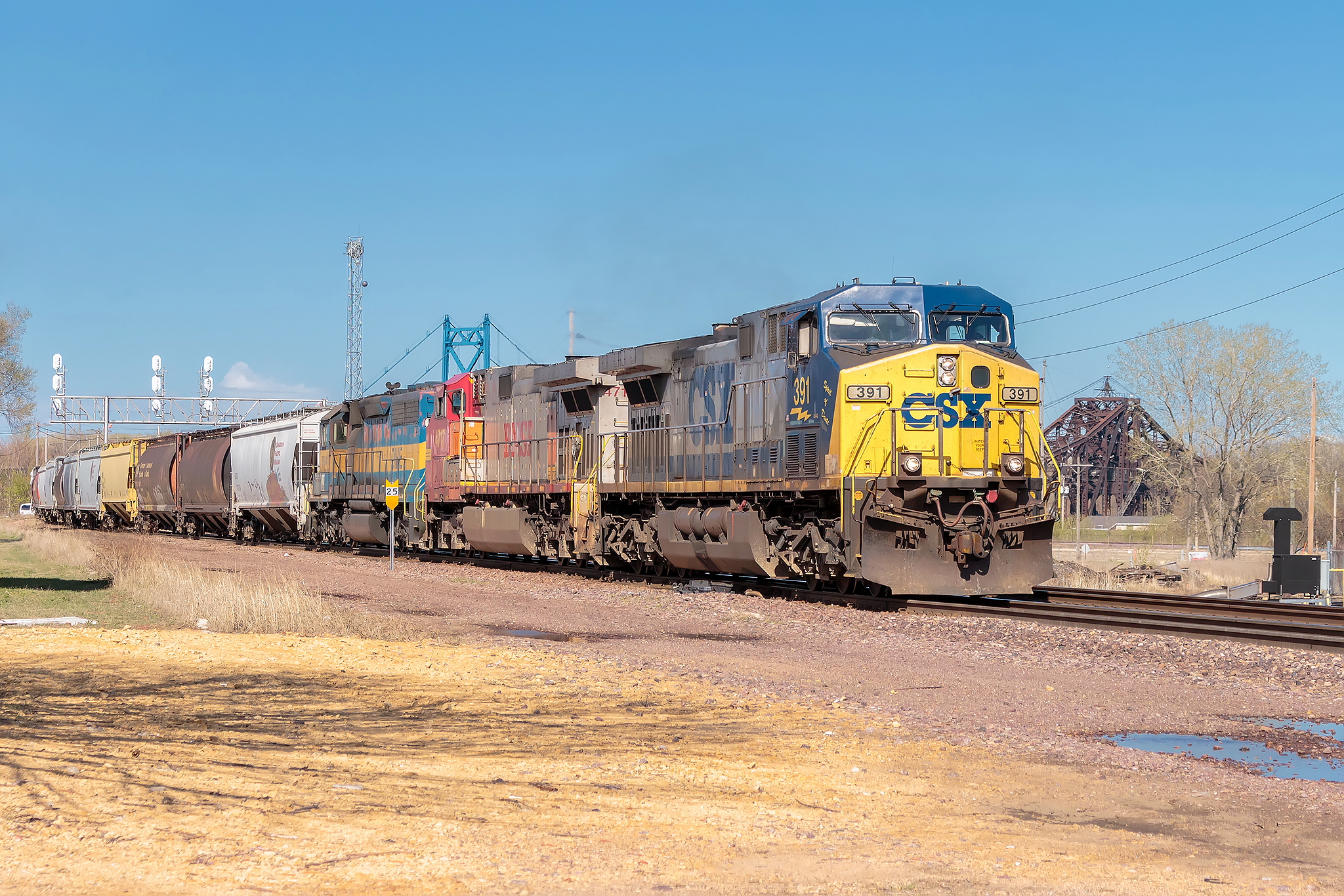 CSX 391-GE AC44CW