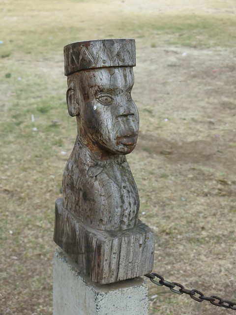 Wooden figurine in Johannesburg