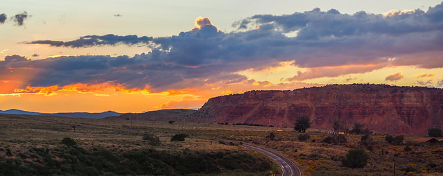 highway to Capitol Reef NP