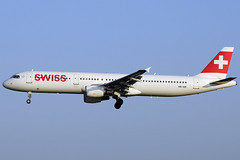 Swiss A321-111 HB-IOF BCN 24/02/2019