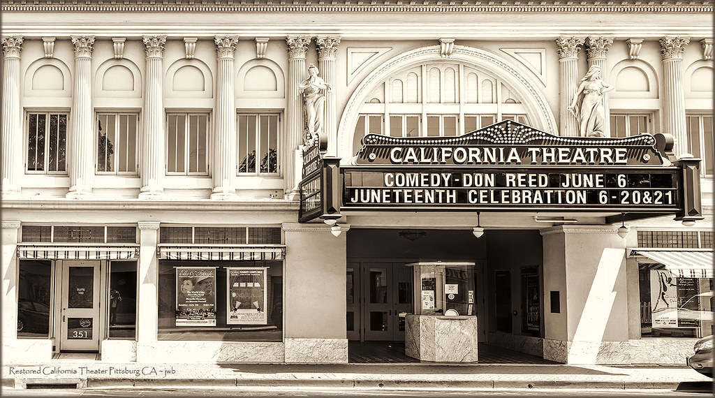 Restored California Theater Pittsburg CA | On Railroad Ave i… | Flickr