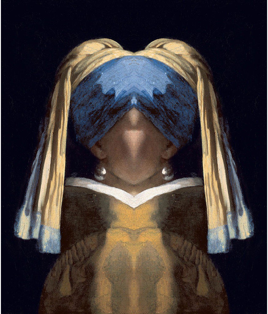 Reflection Test Output - Girl with a Pearl Earring (Right Reflected)