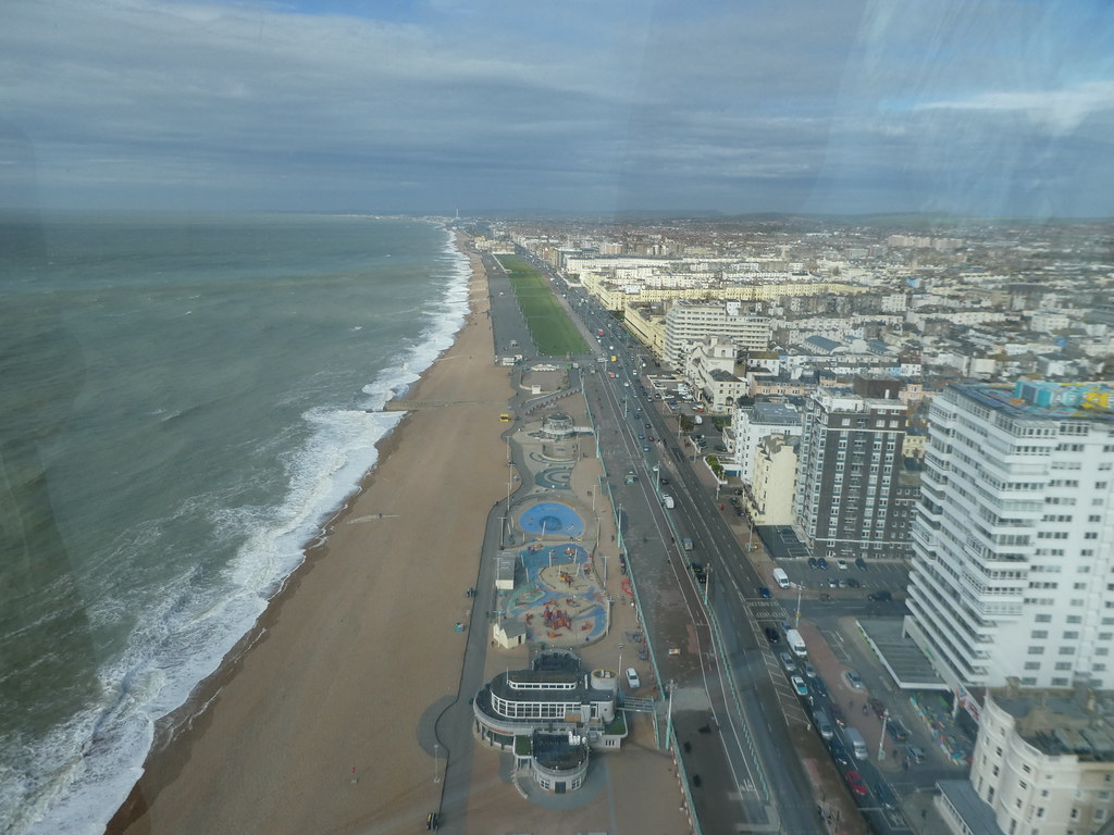 British Airways i360 view from top 