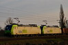 485 016-0 [ab] BLS Cargo hinter 485 004-6 zwischen M-Friedrichsfeld und Ladenburg