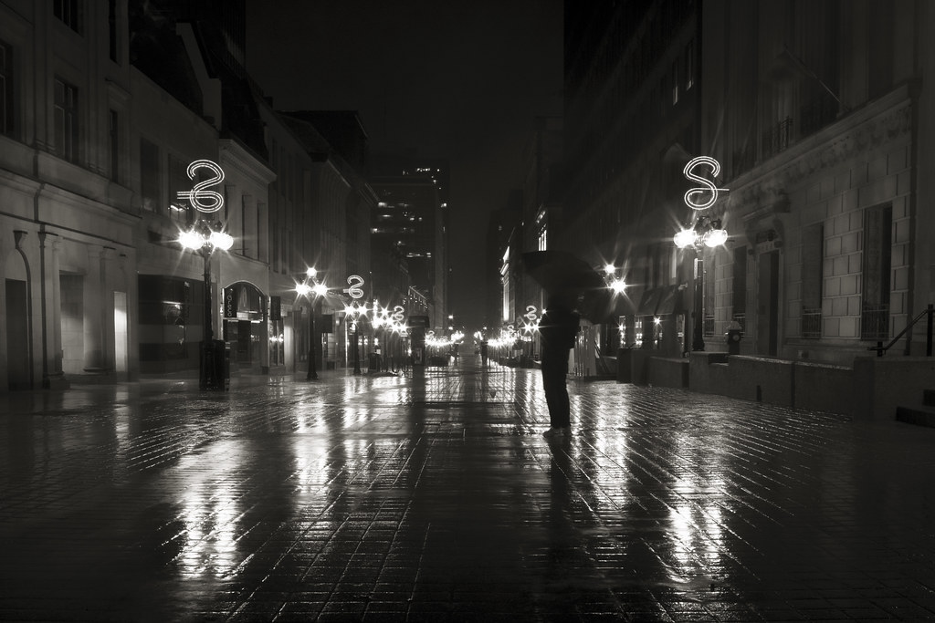 ottnoir | A little rainy night film noir action on Sparks St… | Flickr