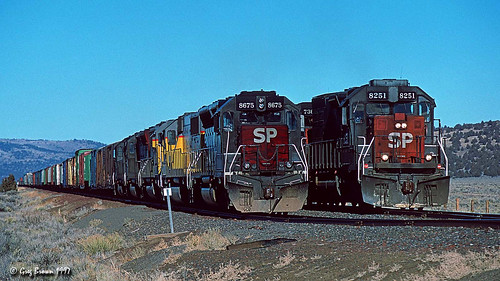 southernpacific unionpacific sp up modocline lassencounty nco detour desert trains railroads california northerncalifornia emd sd40t2 sd45