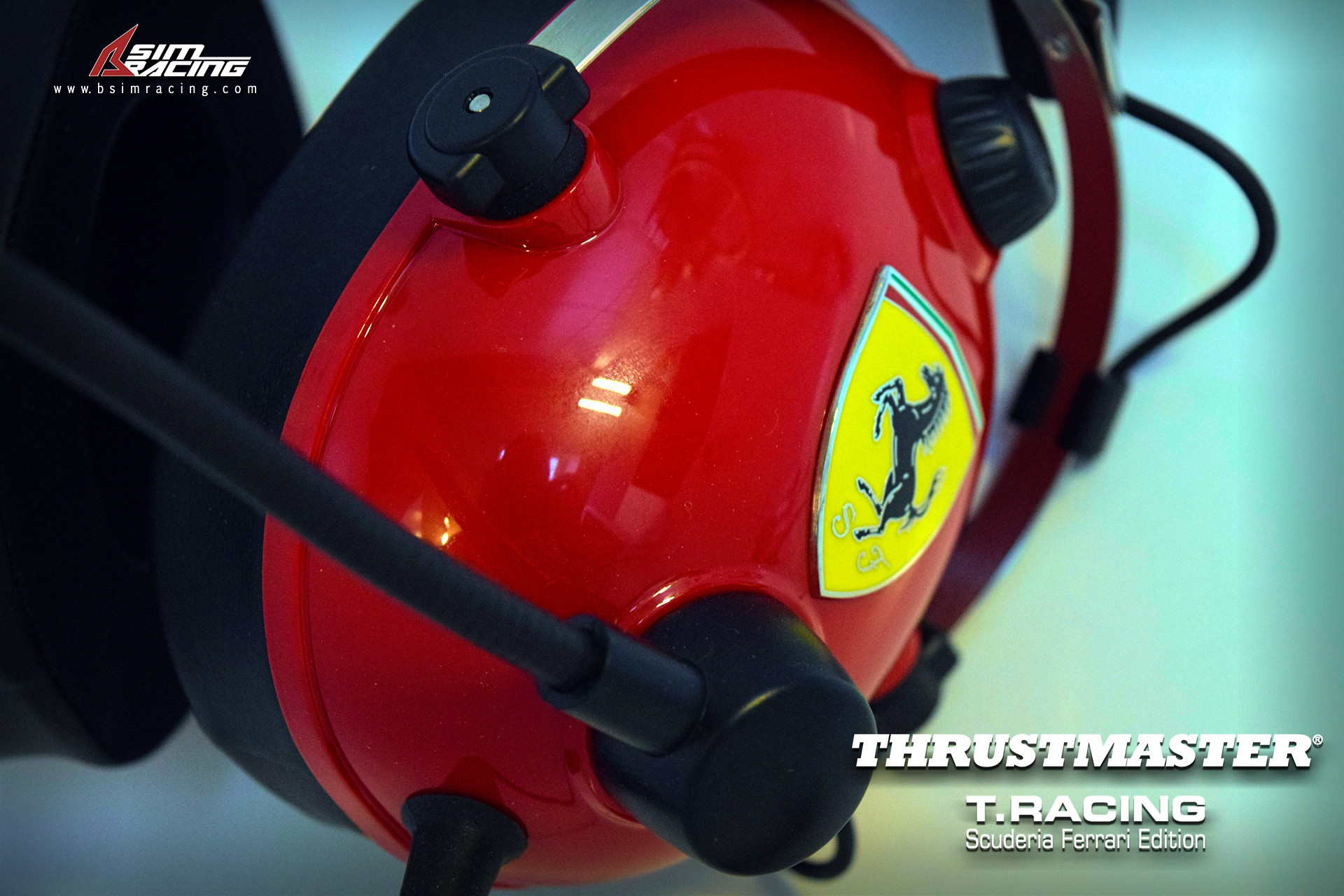 Bsimracing Review Scuderia Edition Headset Thrustmaster T.Racing Ferrari -