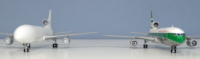 NG Models Lockheed L-1011 Tristar vs JC Wings Tristar