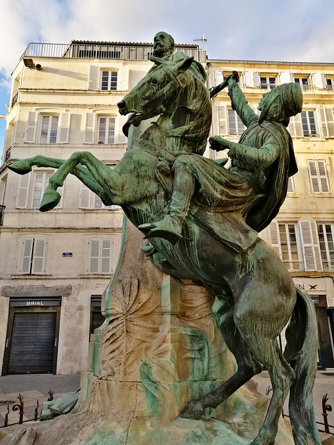 Statue de Eugène Fromentin à La Rochelle