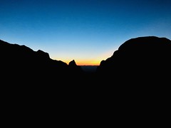 sunset @ The Window, Chisos Basin, Big Bend National Park