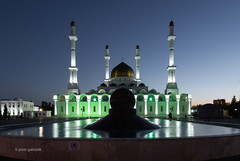 Nur-Astana Mosque at Night