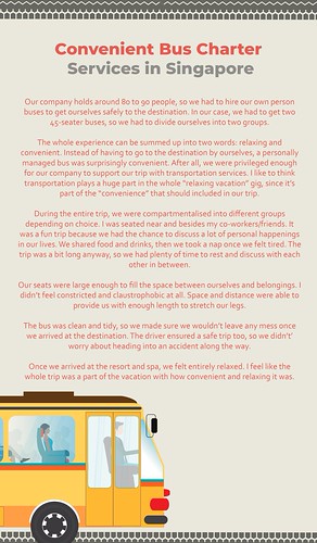 Convenient bus charter services in Singapore | by melissajun8