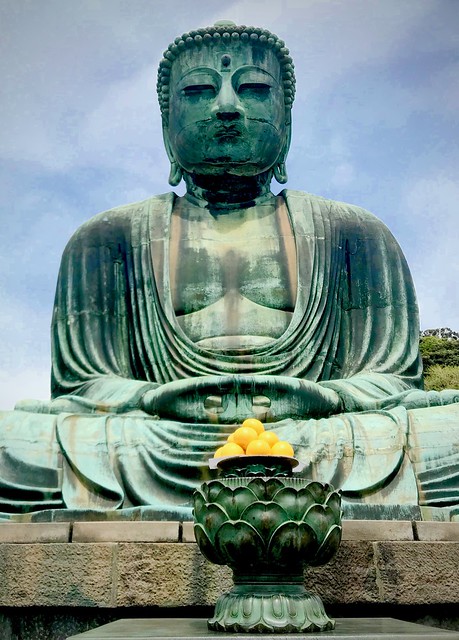 Great Buddha with offering
