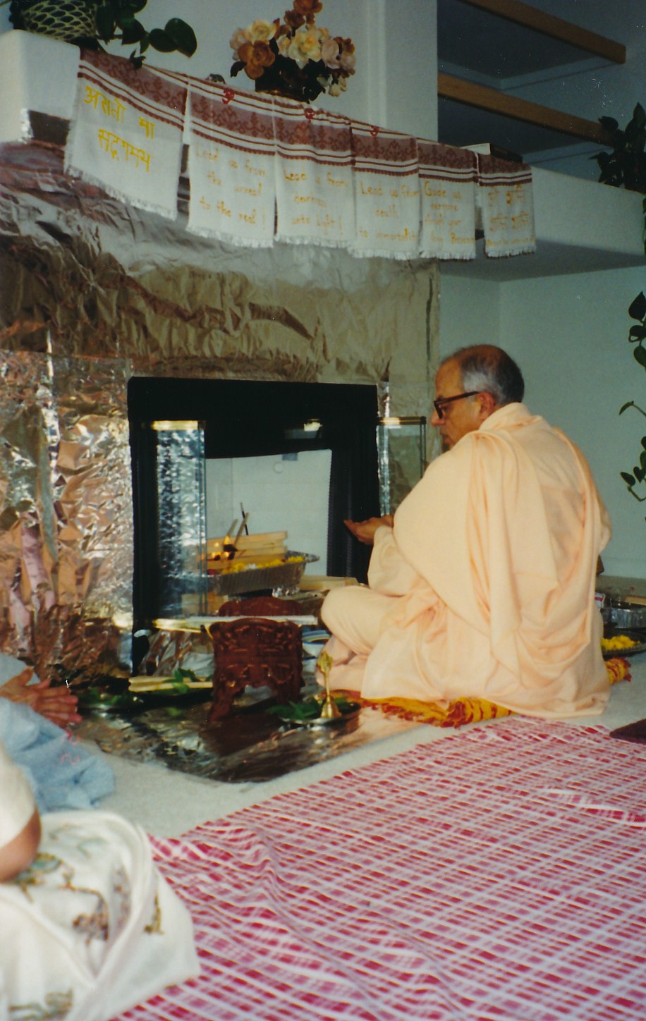 Devotees Home Swami Prapannananda1