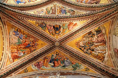 Ceiling - Cappella di San Brizio