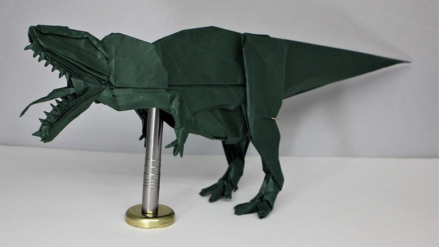 Origami Giganotosaurus 3