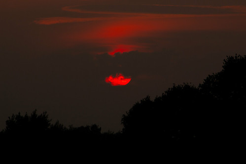 Sunset Behind Clouds | by Markus Branse