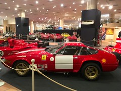 1971 Ferrari Daytona Gr4 displayed at Palais Princier De Monaco