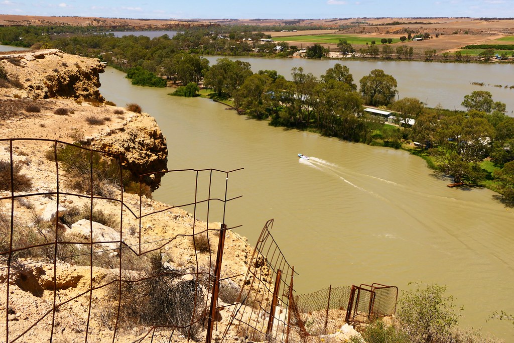 Murray River from Forster Lookout, Walkers Flat, South Australia
