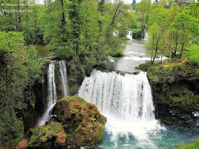 Croatia, Rastoke - Waterfalls on river Slunjčica