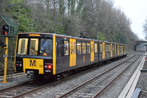 TWM 4076 @ South Gosforth Metro station | Tyne and Wear Metr… | Flickr