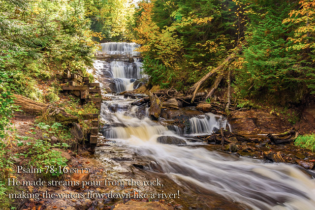 Sable Falls ~ Psalm 78.16