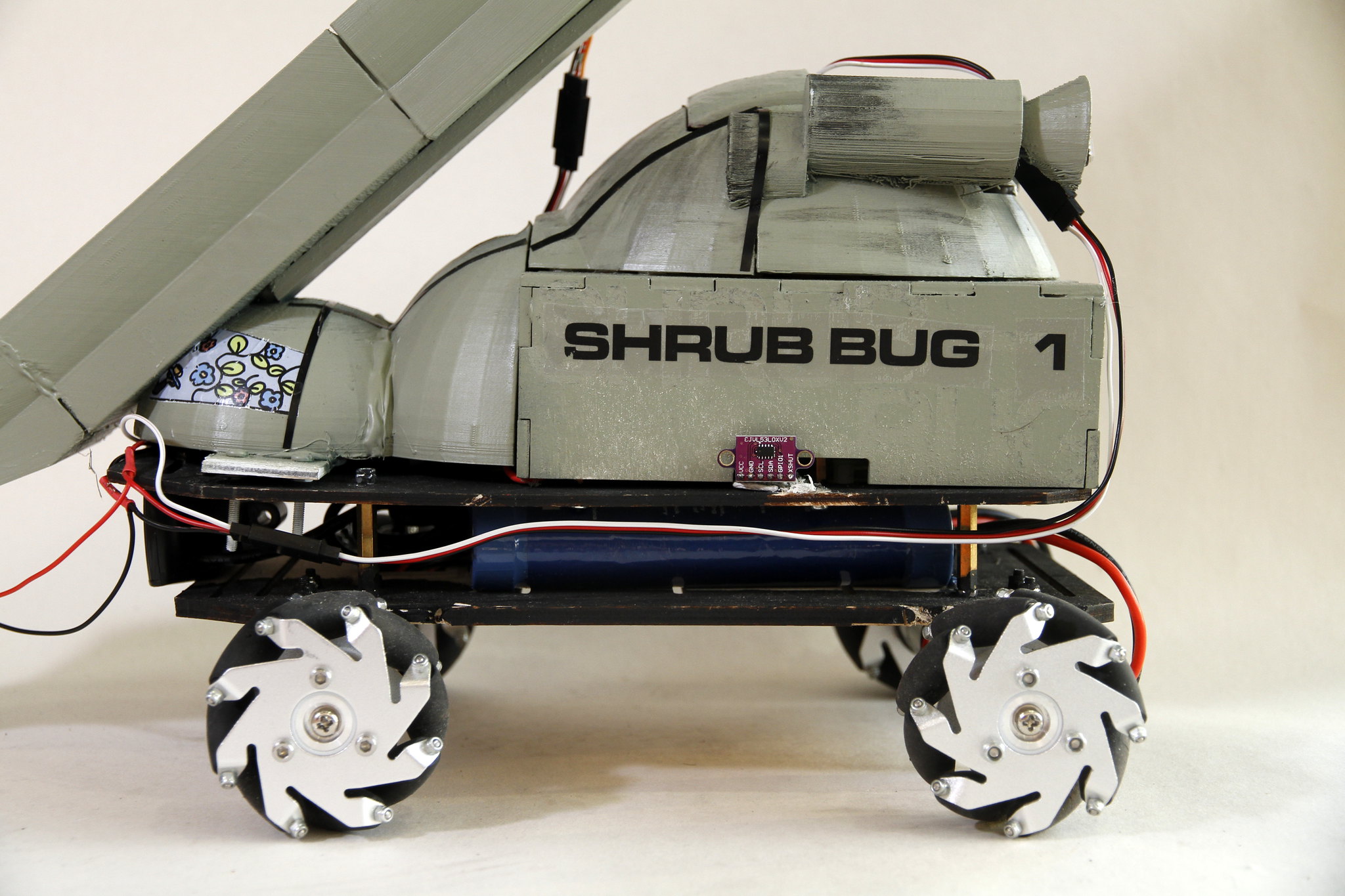 pi wars 2019, Forest Fighters shrub bug