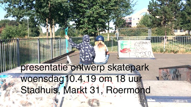boy girl skatepark roermond presentatie ontwerp