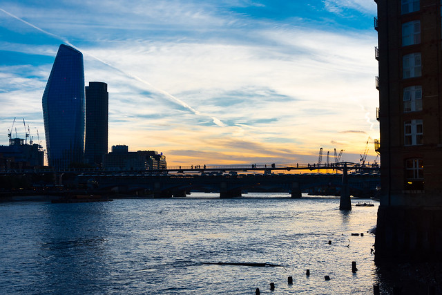 London Thames Sunset