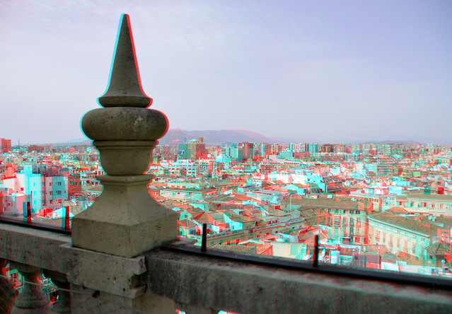 Roof Catedral Malaga Spain 3D
