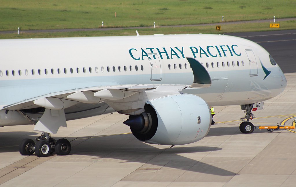 Cathay Pacific, B-LRC, MSN 34, Airbus A 350-941, 01.09.2016, DUS-EDDL, Düsseldorf