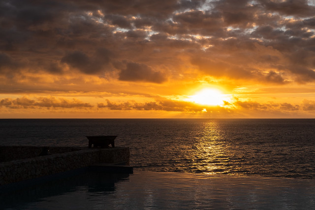 Sunset in Fiji!