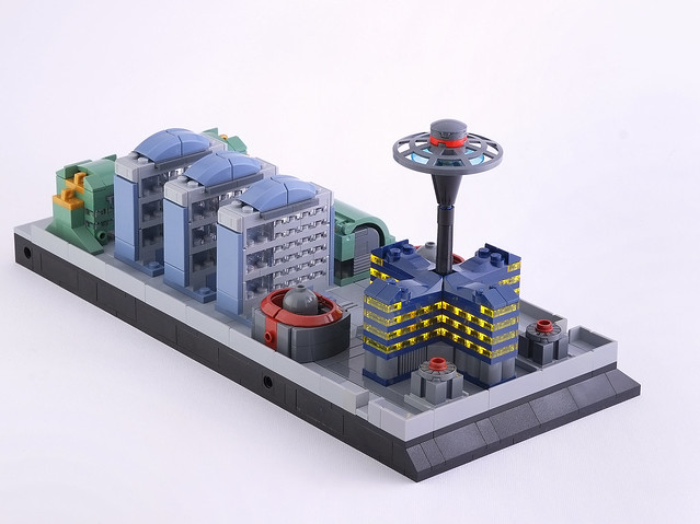 Lego micro city, the fifth district