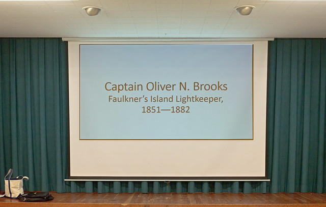 Faulkner Island Lightkeeper lecture