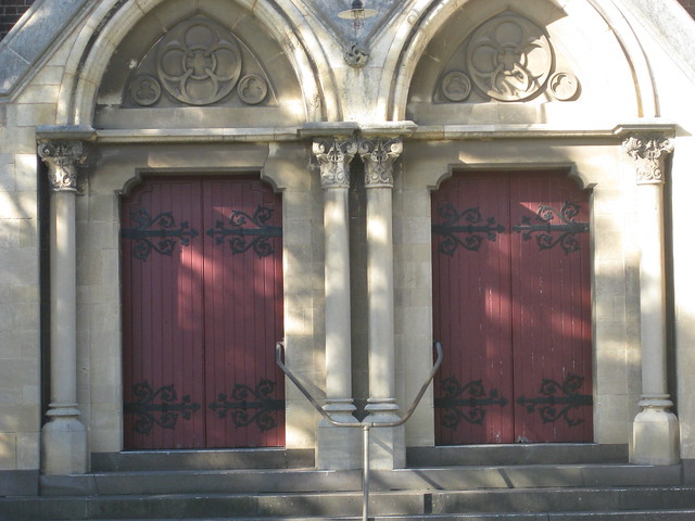 The Double Arched Portal Portico of the Former Saint George's Presbyterian Church - Chapel Street, St Kilda East