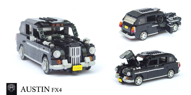 Austin FX4 Taxi - London Black Cab